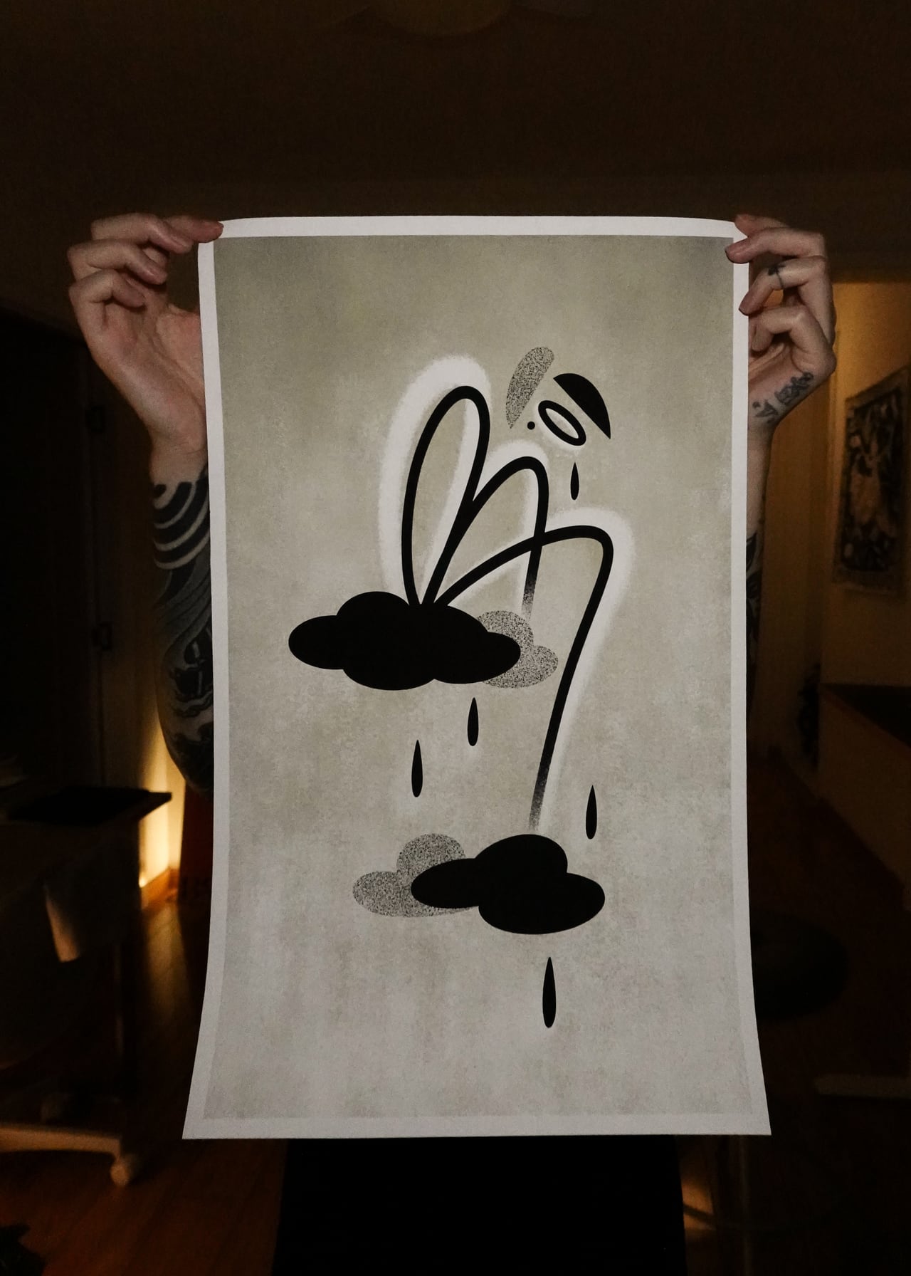天使A艺术微喷作品